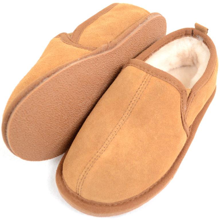 Snugrugs Kids Sheepskin Slippers Soft Step