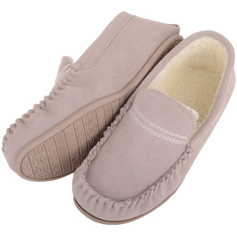 Snugrugs Ladies Berber Fleece Moccasin – Bethany