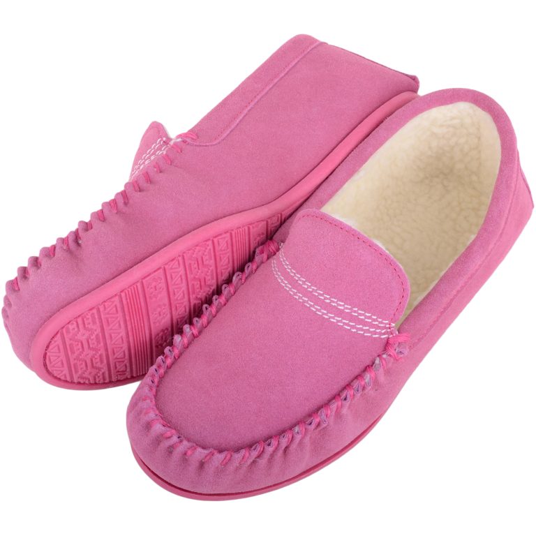 Snugrugs Ladies Berber Fleece Moccasin – Bethany