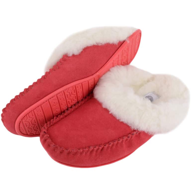 Snugrugs Ladies Suede Slipper -Easy Step Mule – Alisa