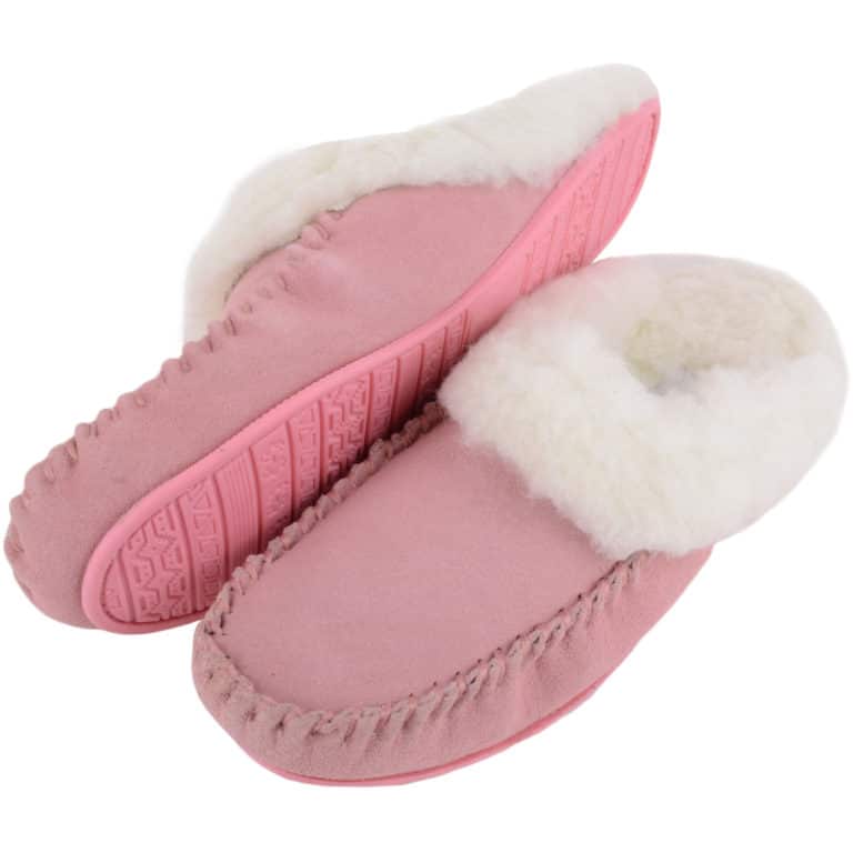 Snugrugs Ladies Suede Slipper -Easy Step Mule – Alisa