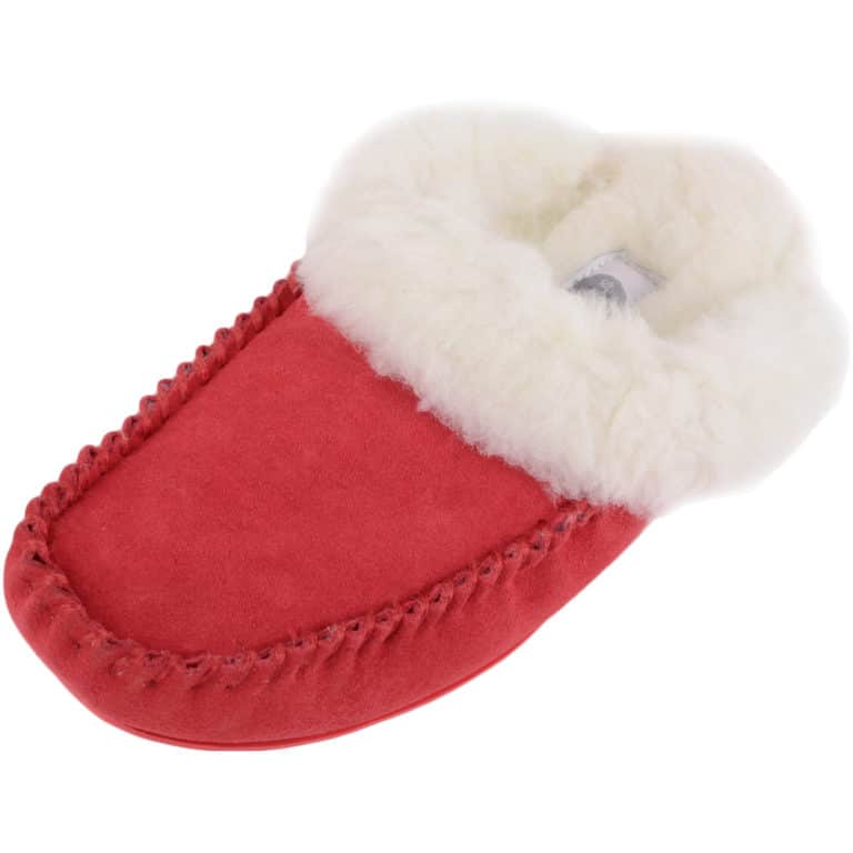 snugrugs Ladies Suede Slipper -Easy Step Mule – Alisa