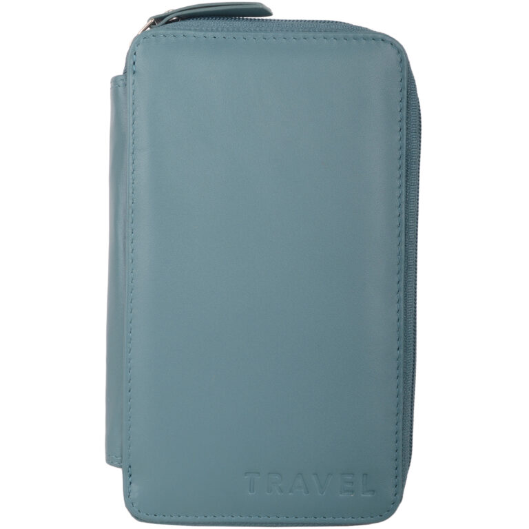 Snugrugs Leather RFID Travel Document Holder