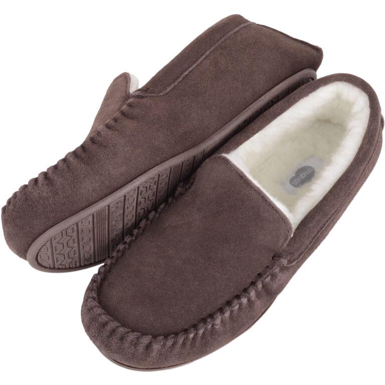 Snugrugs Men’s Loafer Moccasin Slipper – Hugo