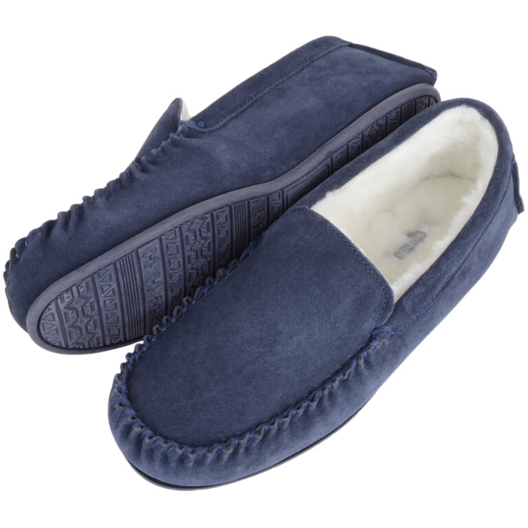 Snugrugs Men’s Loafer Moccasin Slipper – Hugo
