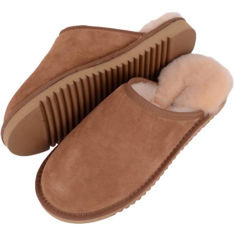 Snugrugs Men’s Sheepskin Mule Slipper – Taylor