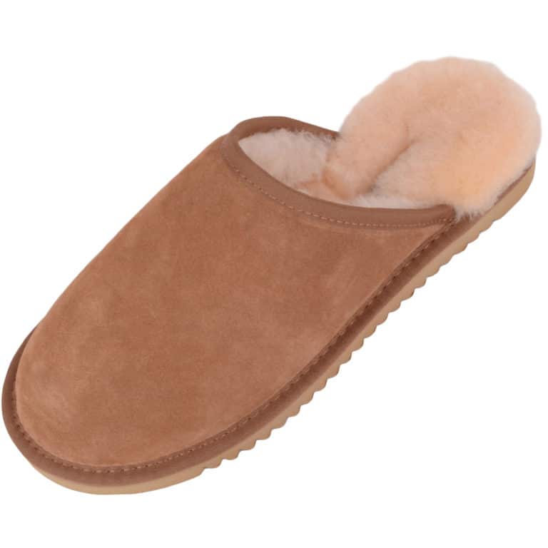 snugrugs Men’s Sheepskin Mule Slipper – Taylor