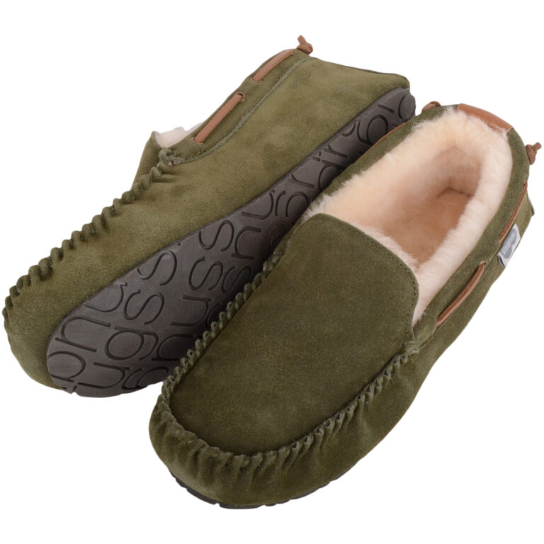 Snugrugs Mens Sheepskin Loafer Slipper – Freddie