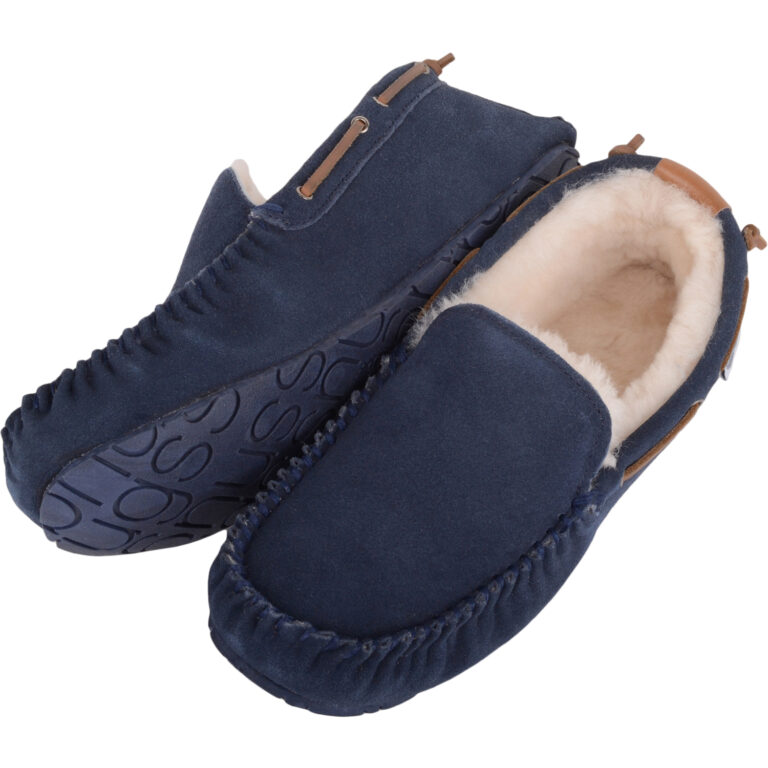 Snugrugs Mens Sheepskin Loafer Slipper – Freddie