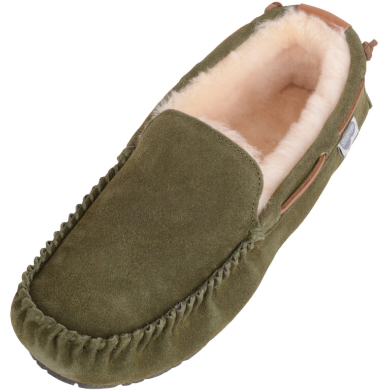 snugrugs Mens Sheepskin Loafer Slipper – Freddie