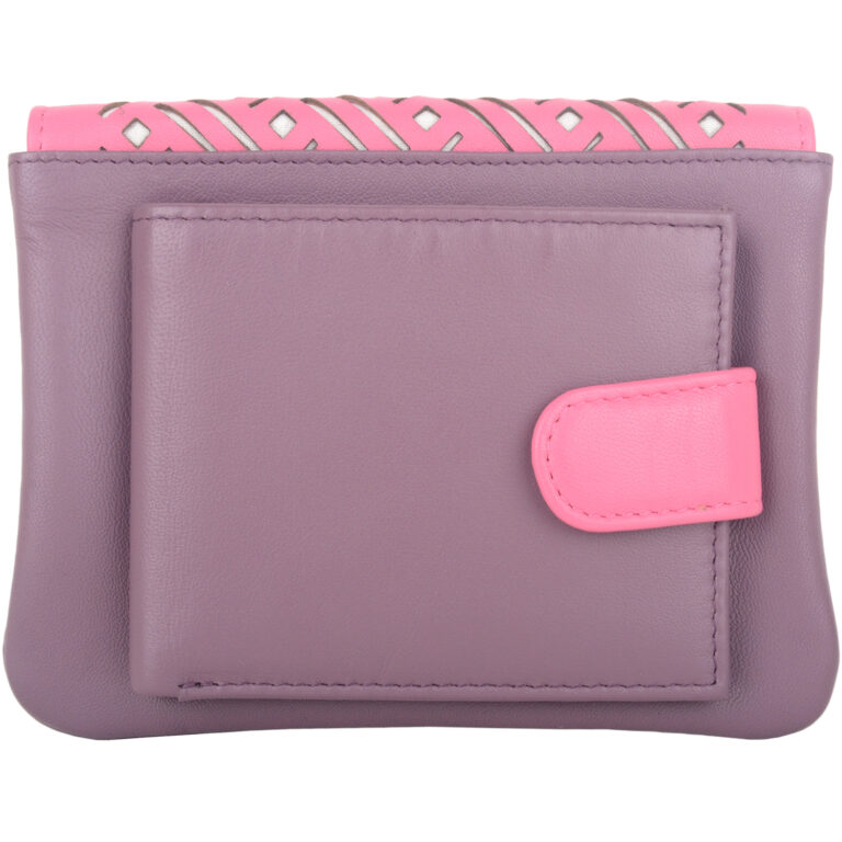 Snugrugs RFID Leather Laser Cut Detail Purse