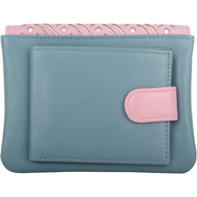 Snugrugs RFID Leather Laser Cut Detail Purse