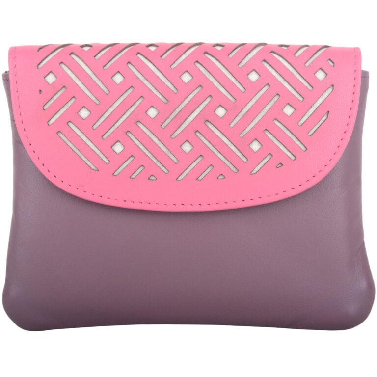 Snugrugs RFID Leather Laser Cut Detail Purse