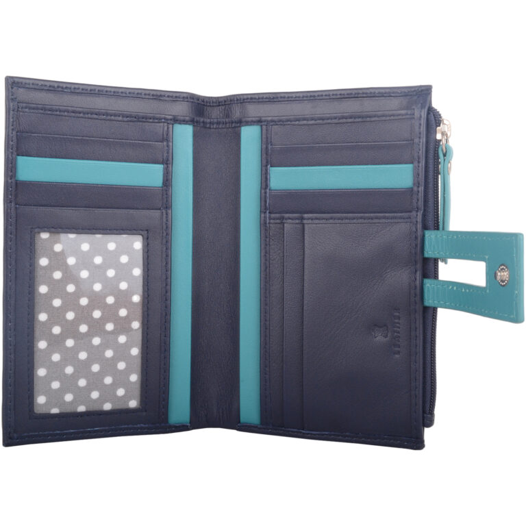 Snugrugs RFID Multi-Colour Leather Purse – Rebecca
