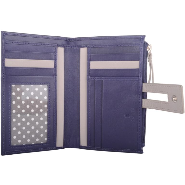 Snugrugs RFID Multi-Colour Leather Purse – Rebecca