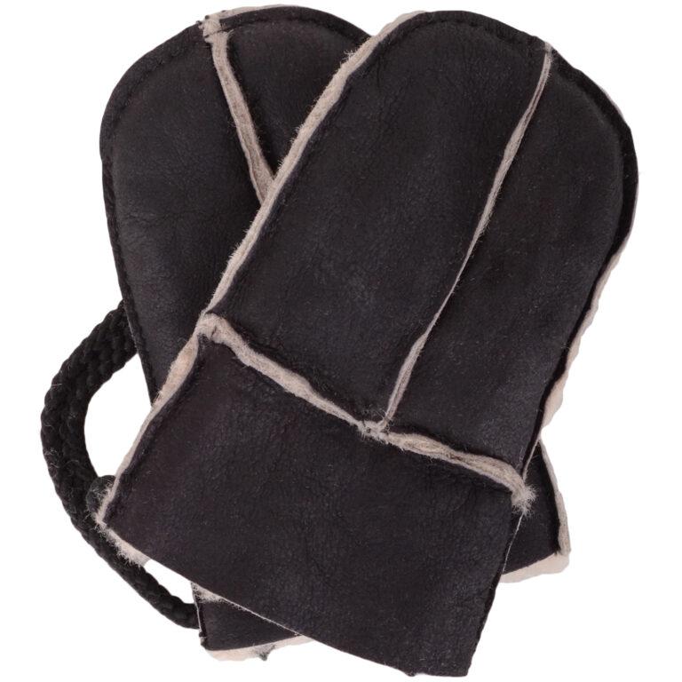 Snugrugs Sheepskin Baby Mittens With Cord