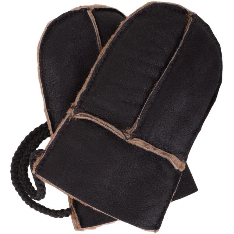 Snugrugs Sheepskin Baby Mittens With Cord