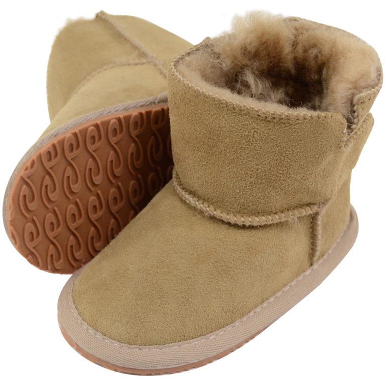 Snugrugs Toddler Sheepskin Booties – Ripper Tab