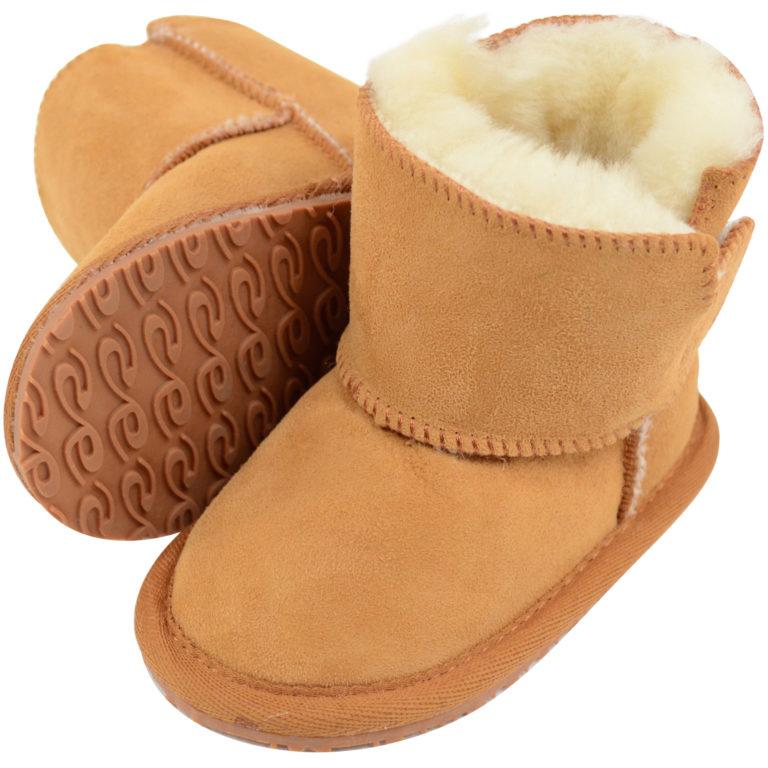 Snugrugs Toddler Sheepskin Booties – Ripper Tab