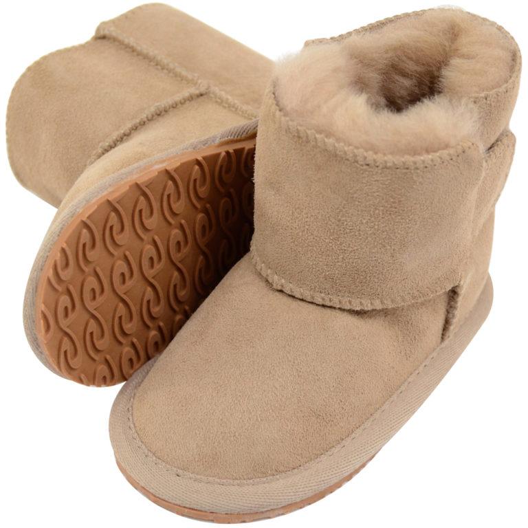 Snugrugs Toddler Sheepskin Booties – Ripper Tab