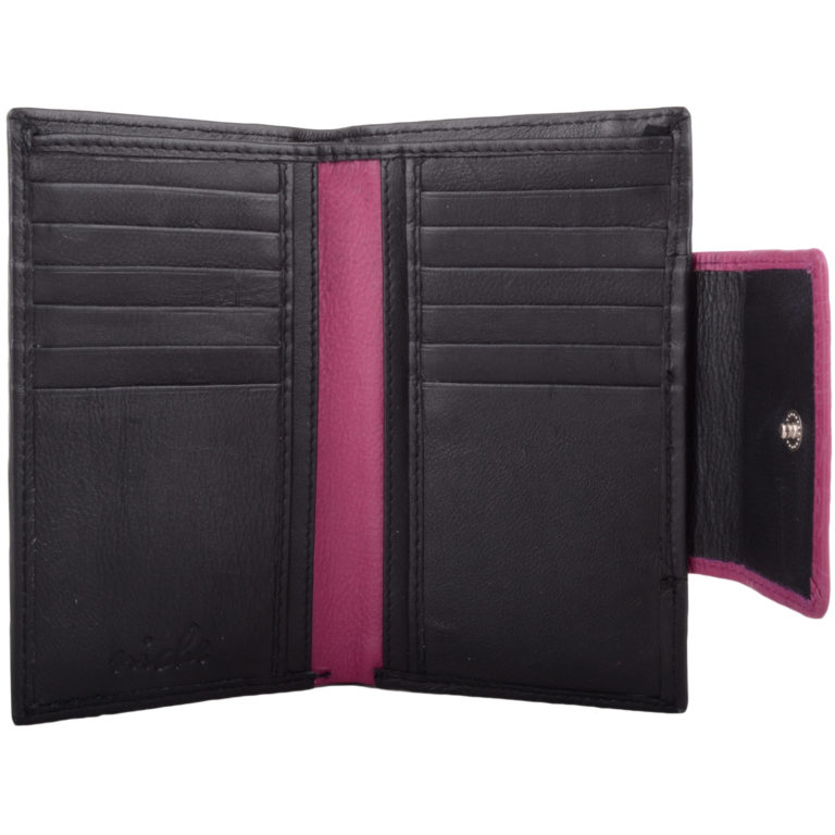 Snugrugs Soft Leather Bi-Fold Purse Floral Design – Christine