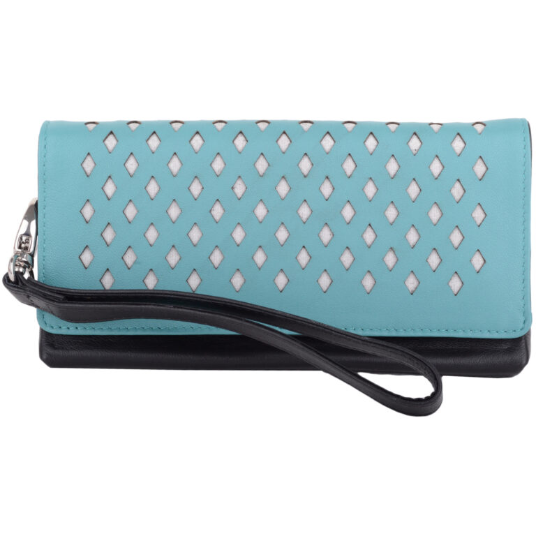 snugrugs Soft Leather Multi-Colour RFID Clutch Purse – Nina