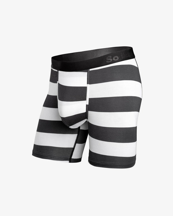 So Ill Boxer Briefs • Black / White Stripe