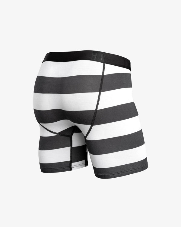 so ill Boxer Briefs • Black / White Stripe