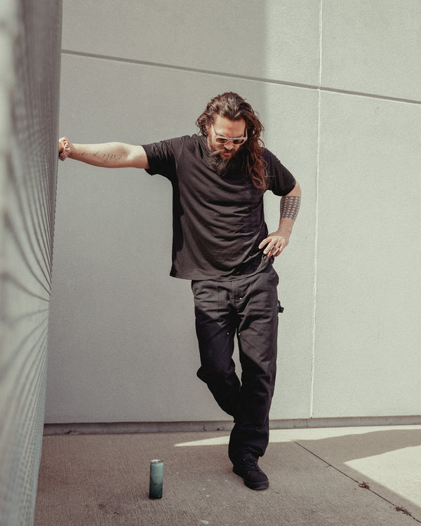 So Ill Nakoa Tee - Black Wolf • Poly/Cotton