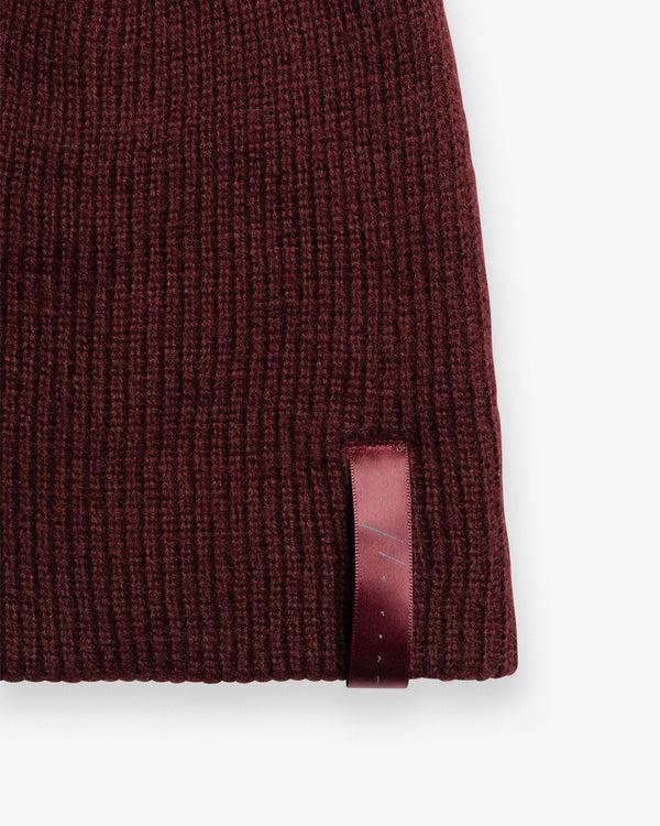 So Ill On The Roam Beanie - Oxblood Red