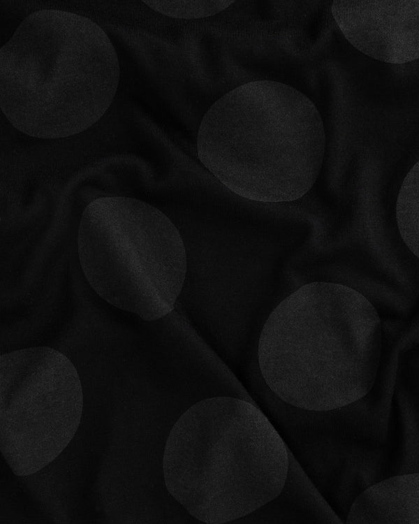 So Ill Polka Dot Tee - Black Wolf