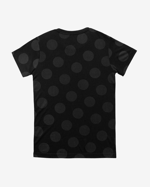 So Ill Polka Dot Tee - Black Wolf