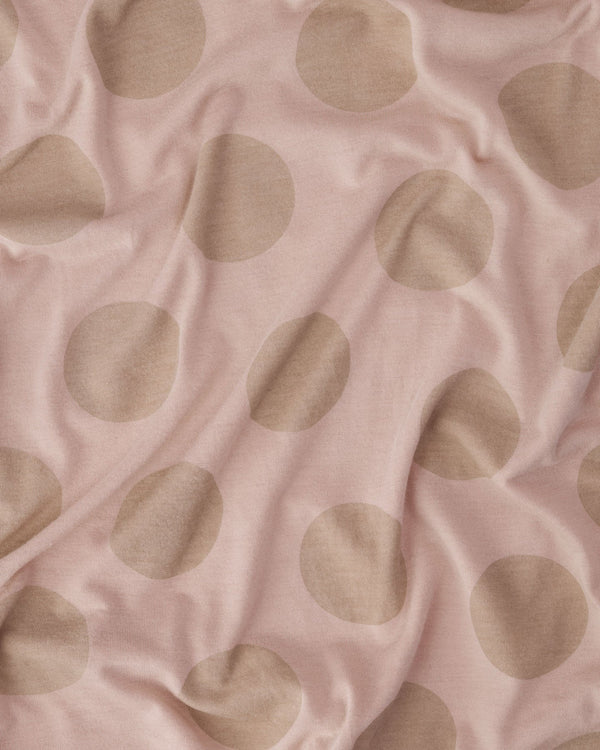 So Ill Polka Dot Tee - Dirty Pink