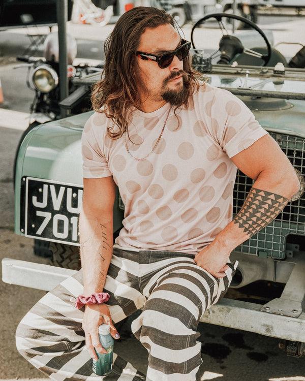 So Ill Polka Dot Tee - Dirty Pink