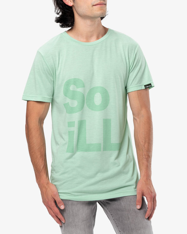 So Ill Seafoam So ILL Stacked Logo Tee