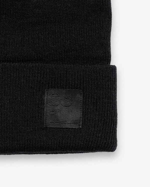So Ill So ILL Cuff Beanie - Black
