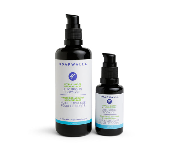 Soapwalla Citrus Ginger & Lemongrass Luxurious Body Oil