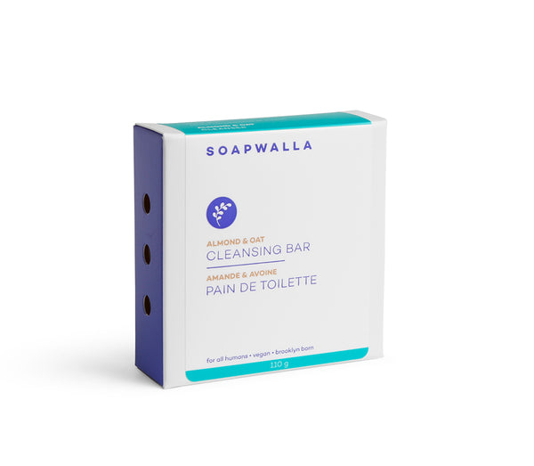 Soapwalla Almond & Oat Cleansing Bar