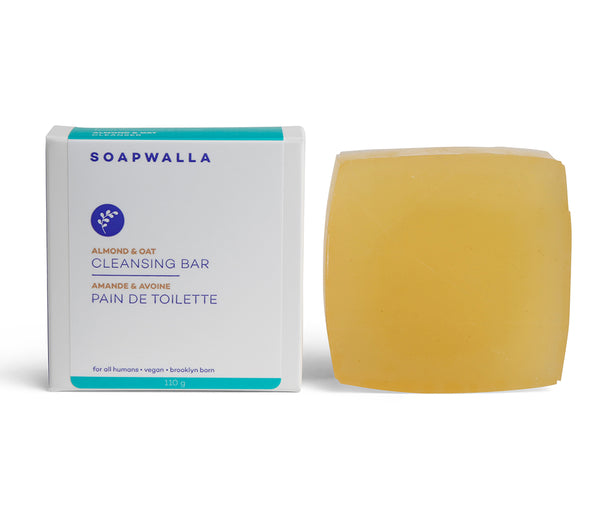 Soapwalla Almond & Oat Cleansing Bar