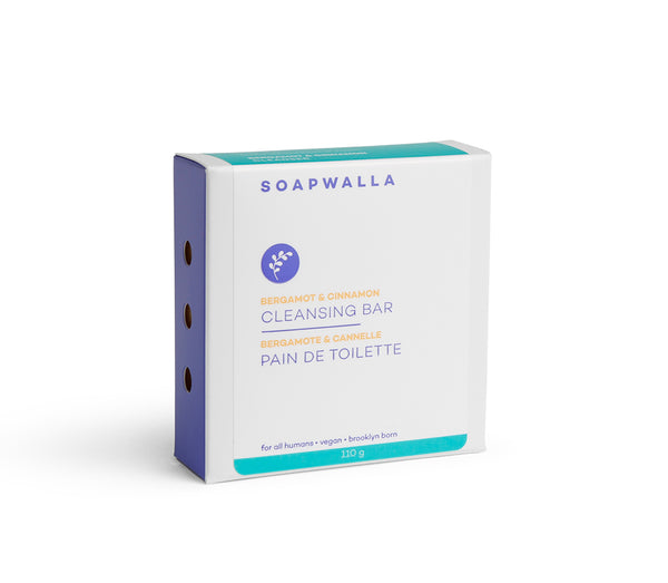 Soapwalla Bergamot & Cinnamon Cleansing Bar