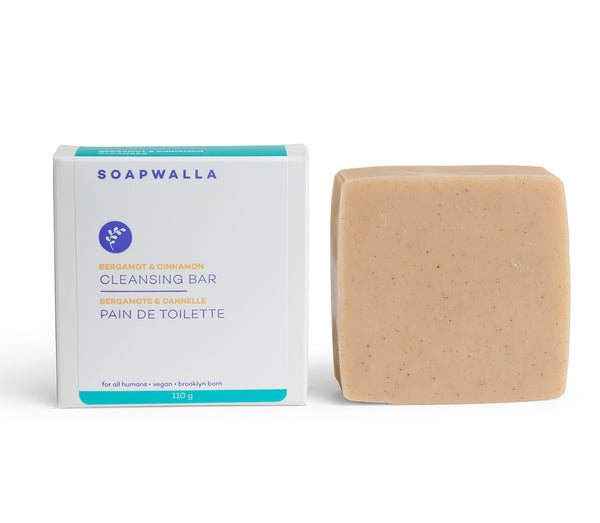 Soapwalla Bergamot & Cinnamon Cleansing Bar