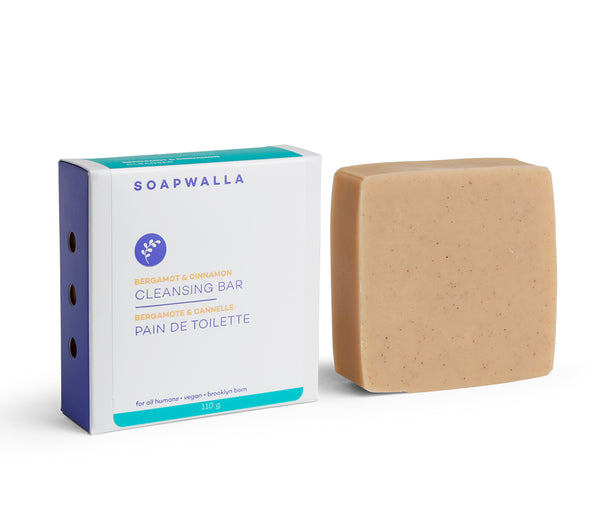 Soapwalla Bergamot & Cinnamon Cleansing Bar