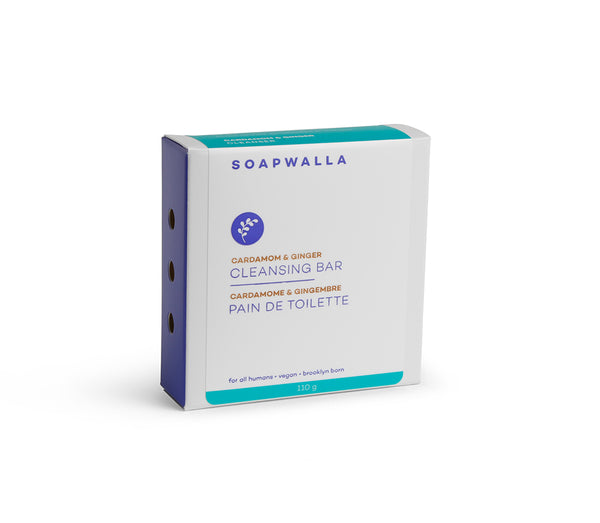 Soapwalla Cardamom & Ginger Cleansing Bar