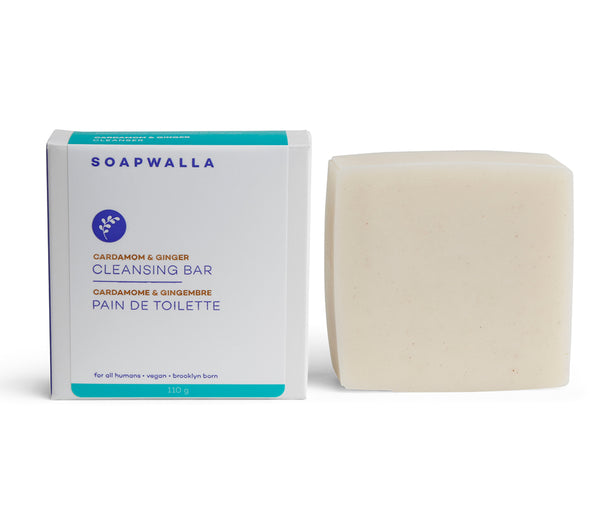 Soapwalla Cardamom & Ginger Cleansing Bar