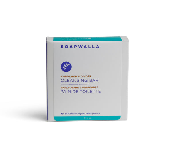 soapwalla Cardamom & Ginger Cleansing Bar