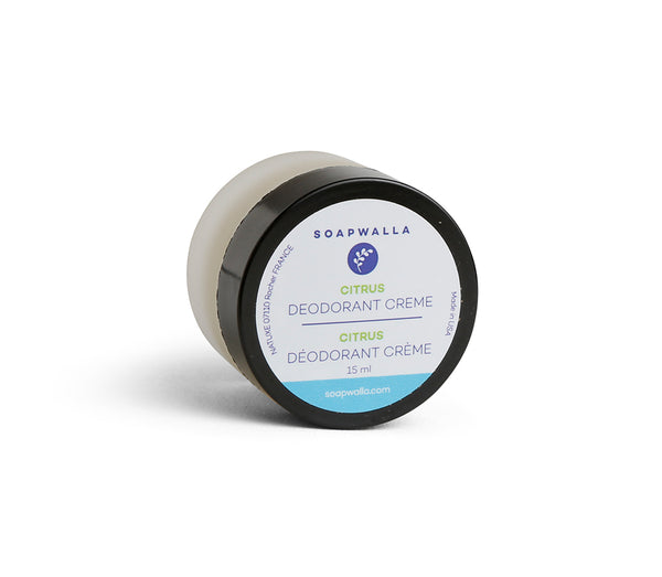Soapwalla Citrus Deodorant Cream (Travel)