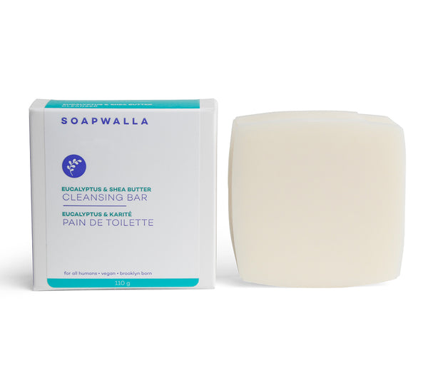 Soapwalla Eucalyptus & Shea Butter Cleansing Bar