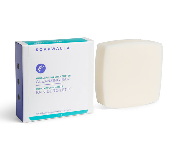 Soapwalla Eucalyptus & Shea Butter Cleansing Bar
