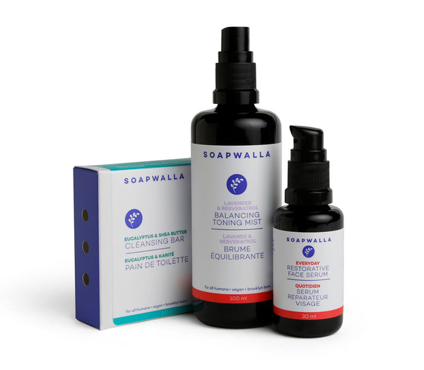 soapwalla Facial Basics - Combination Skin