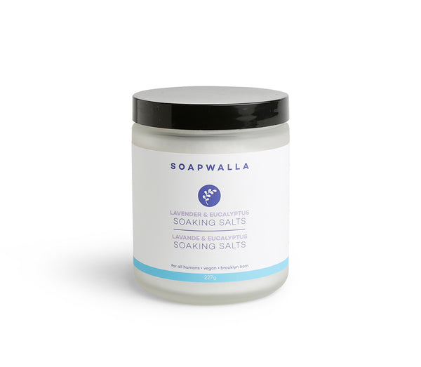 soapwalla Lavender & Eucalyptus Soaking Salts